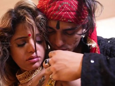 Desi village head fucks his mistress hard - big natural tits hairy pussy blowjob